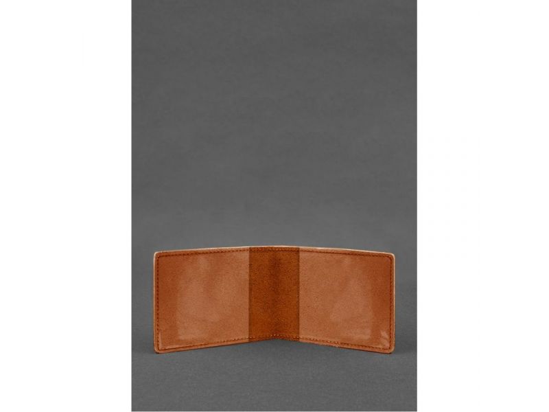 Кожаная обложка для удостоверения министерства обороны светло-коричневая, фото 2