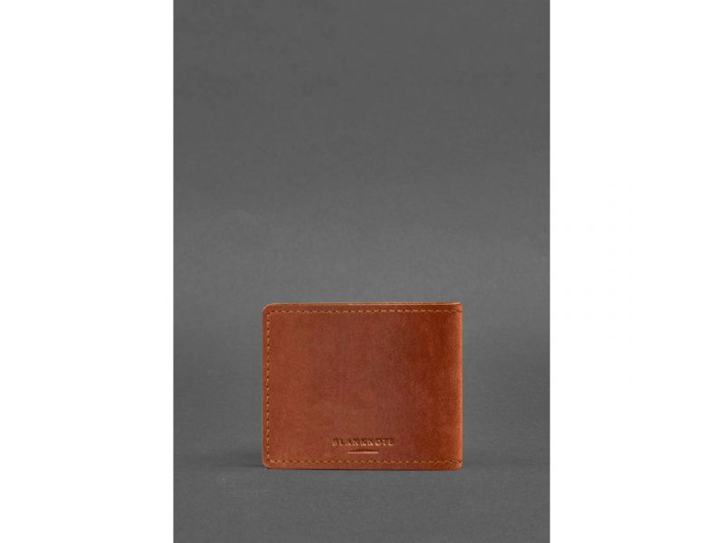 Кожаная обложка для удостоверения министерства обороны светло-коричневая Crazy Horse, фото 4