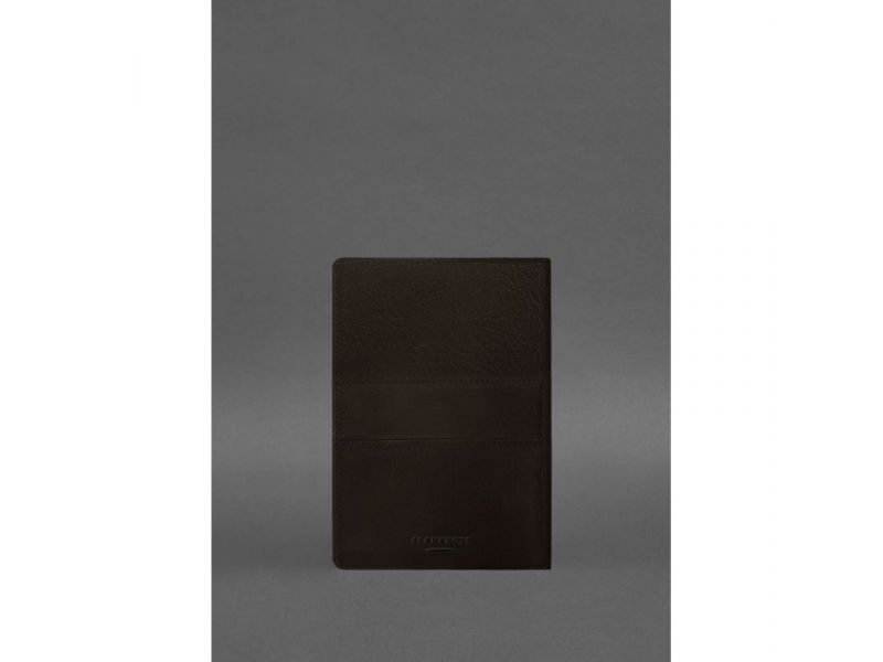 Кожаный блокнот А5 (софт-бук) 9.3 коричневый, фото 4