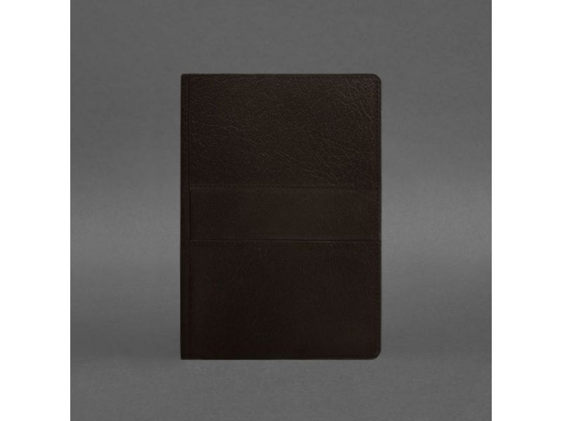 Кожаный блокнот А5 (софт-бук) 9.3 коричневый, фото 5