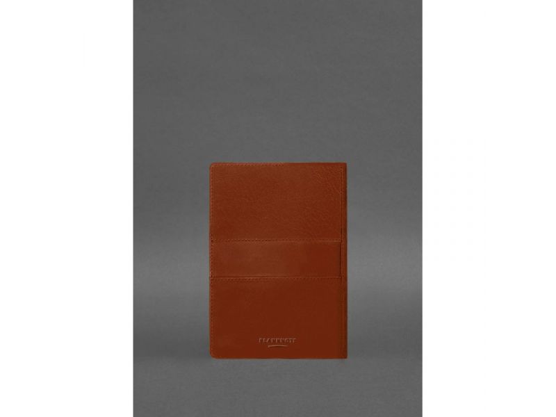 Кожаный блокнот А5 (софт-бук) 9.3 светло-коричневый Краст, фото 4