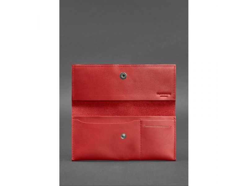 Кожаный женский тревел-кейс Journey 2.1 Красный, фото 2