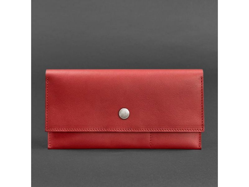 Кожаный женский тревел-кейс Journey 2.1 Красный, фото 4