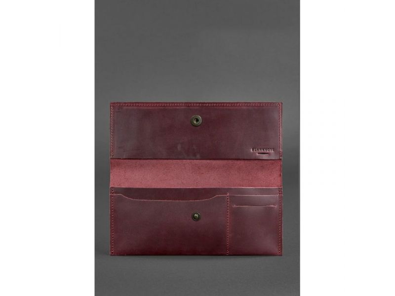 Кожаный тревел-кейс Journey 2.1 Crazy Horse бордовый, фото 2