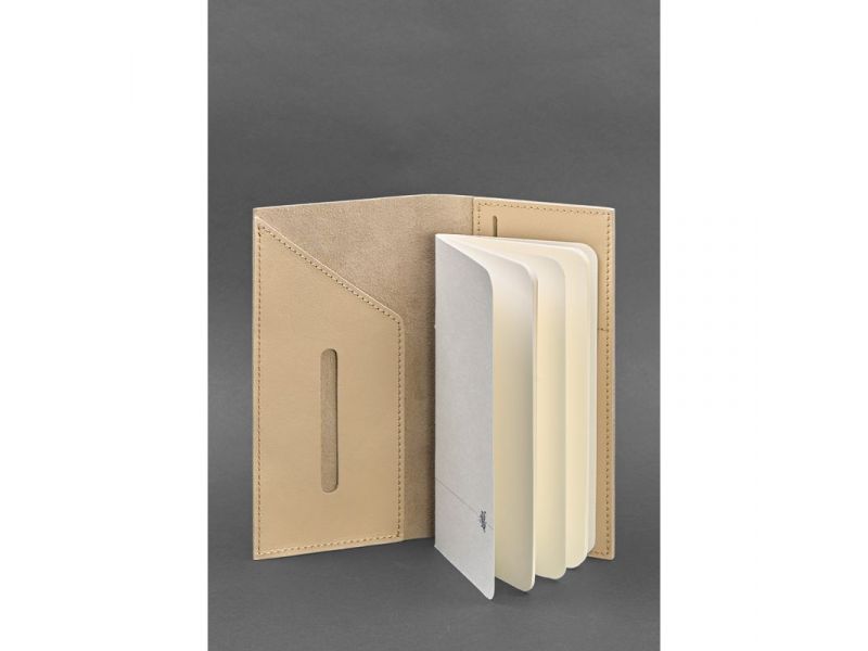 Кожаный тревел-кейс 3.1 светло-бежевый, фото 3