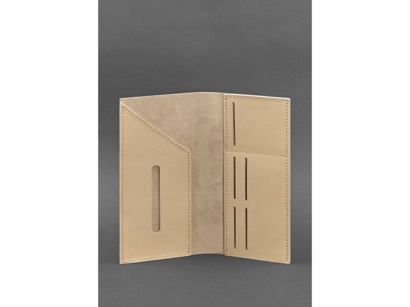 Кожаный тревел-кейс 3.1 светло-бежевый, фото 4