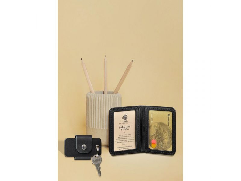 Набор кожаных аксессуаров AUTO 1.0 черный, фото 2