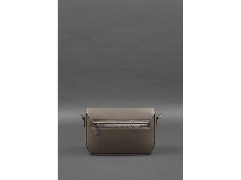 Женская кожаная сумка Mary темно-бежевая, фото 6