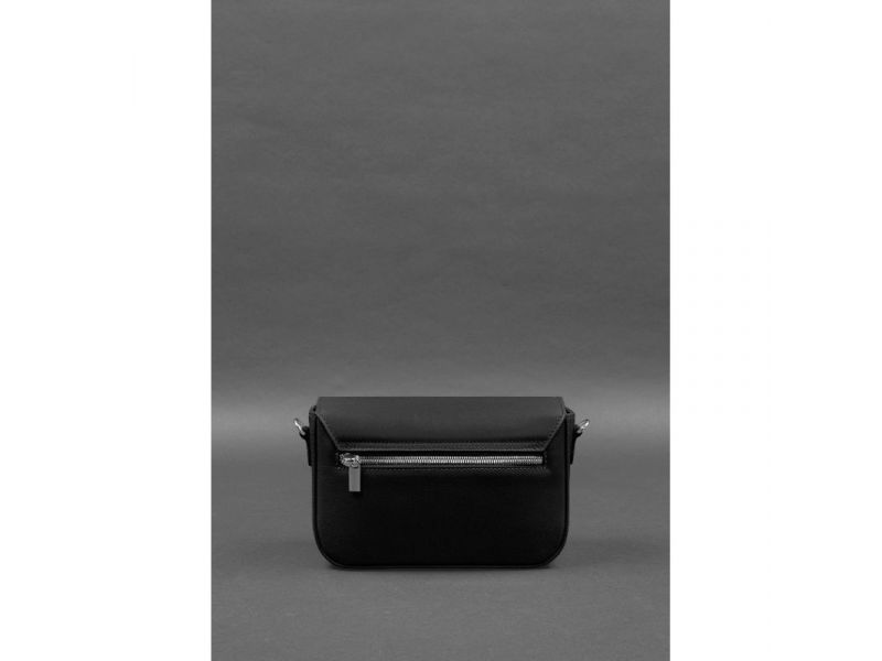 Женская кожаная сумка Mary черная, фото 7