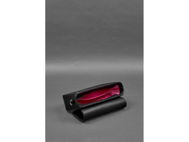 Женская кожаная сумка Mary черная, фото 3