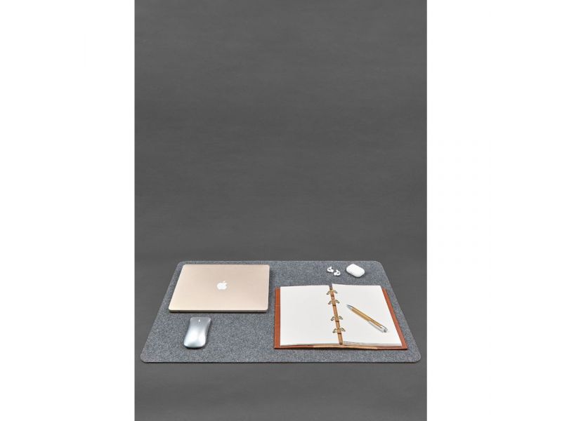 Коврик для рабочего стола 2.0 двухсторонний светло-бежевый, фото 3