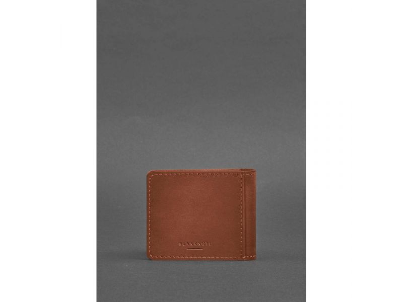 Кожаная обложка для удостоверения с гербом, светло-коричневый Crazy Horse, фото 4