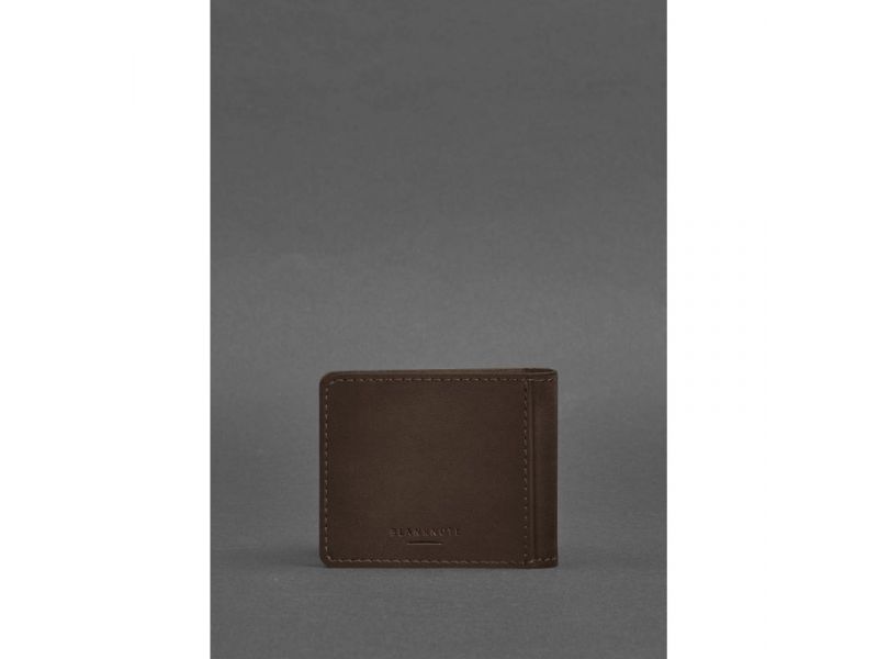 Кожаная обложка для удостоверения с гербом, темно-коричневый Crazy Horse, фото 4