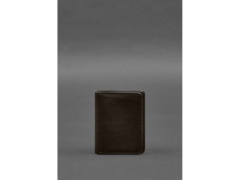 Кожаная обложка для водительского удостоверения, ID и пластиковых карт 2.0 коричневая, фото 1