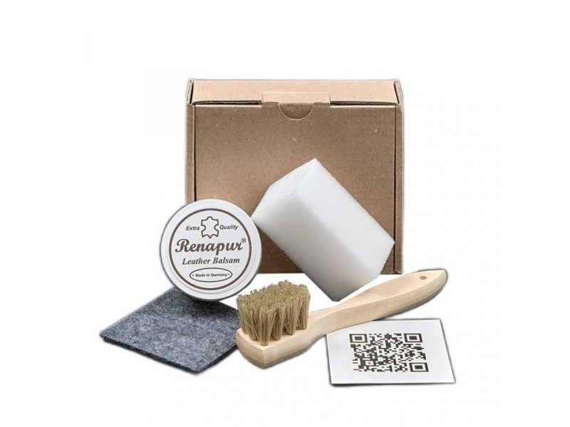 Набор для ухода за кожаными изделиями в коробке, фото 4