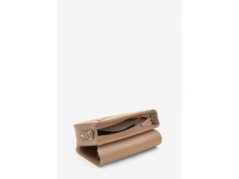 Женская кожаная сумка Ruby L карамель, фото 6