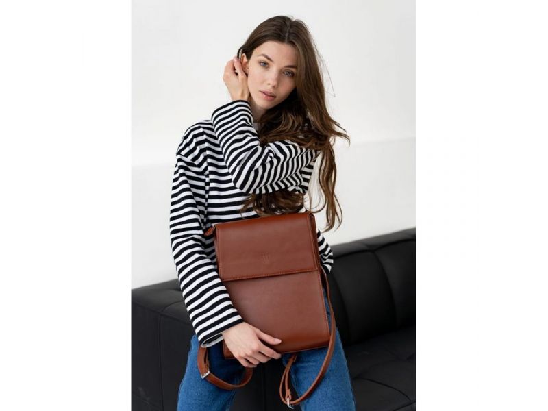 Женский рюкзак Tammy коньяк, фото 3