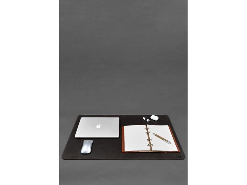 Коврик для рабочего стола 2.0 двухсторонний темно-коричневый, фото 1