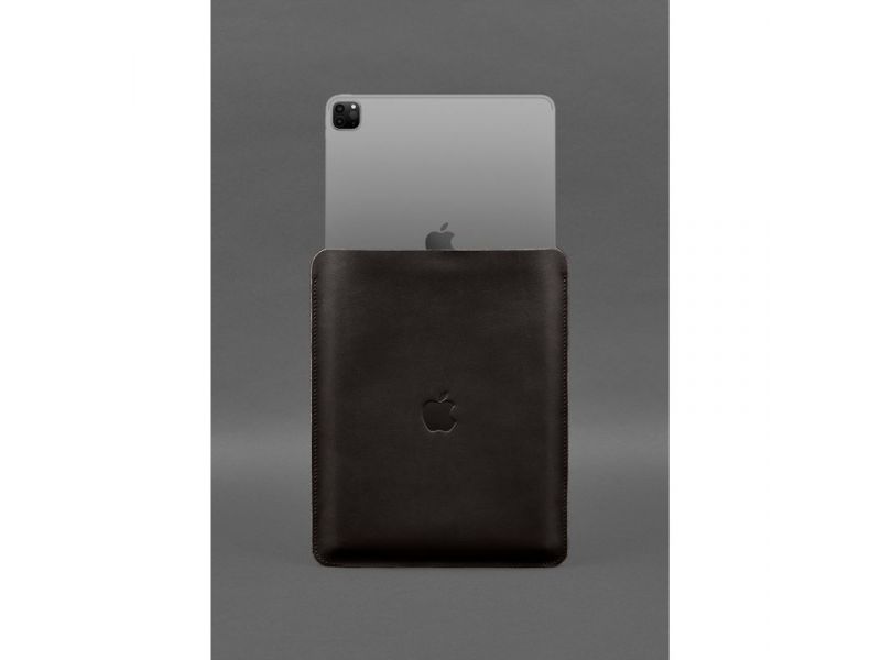 Кожаный чехол-футляр для iPad Pro 12,9 Темно-коричневый, фото 2