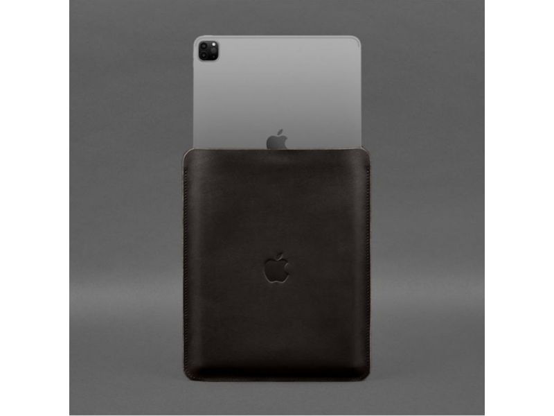 Кожаный чехол-футляр для iPad Pro 12,9 Темно-коричневый, фото 5