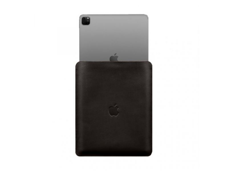Кожаный чехол-футляр для iPad Pro 12,9 Темно-коричневый, фото 6