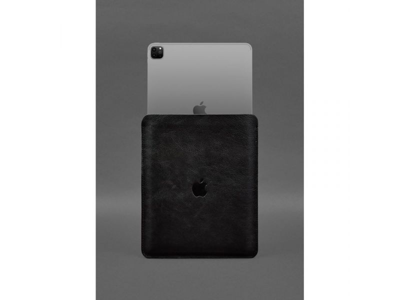 Кожаный чехол-футляр для iPad Pro 12,9 Черный, фото 2