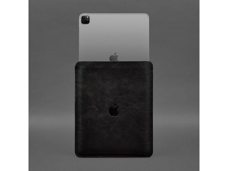 Кожаный чехол-футляр для iPad Pro 12,9 Черный, фото 5