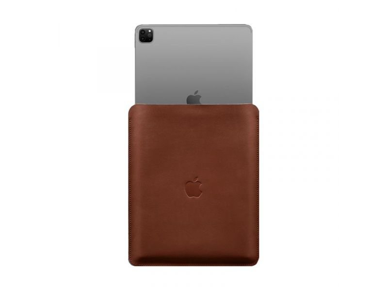 Кожаный чехол-футляр для iPad Pro 12,9 Светло-коричневый, фото 6