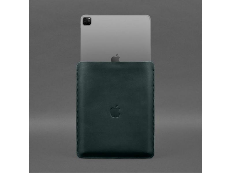 Кожаный чехол-футляр для iPad Pro 12,9 Зеленый, фото 5