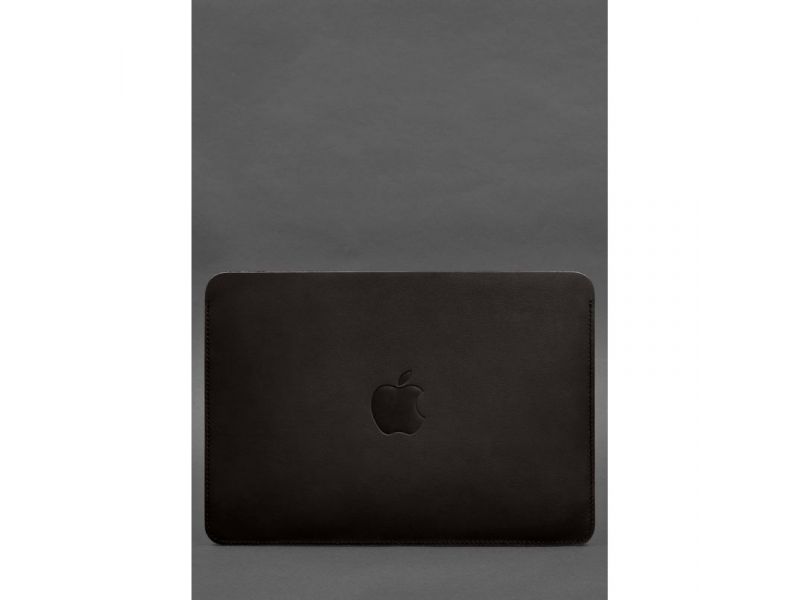Кожаный чехол для MacBook Air 15-inch (2023) Темно-коричневый, фото 1