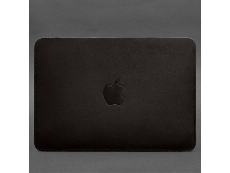 Кожаный чехол для MacBook Air 15-inch (2023) Темно-коричневый, фото 5