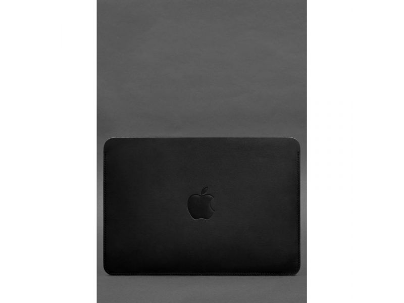 Кожаный чехол для MacBook Air 15-inch (2023) Черный, фото 3
