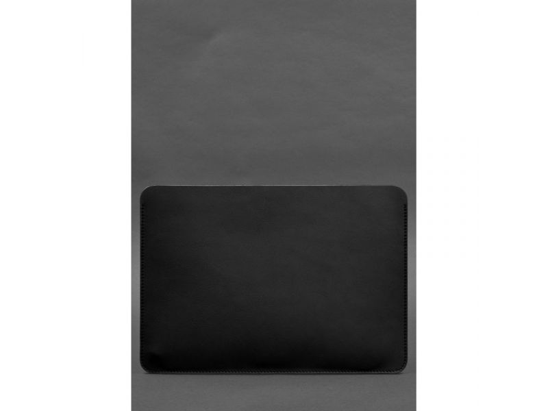 Кожаный чехол для MacBook Air 15-inch (2023) Черный, фото 4