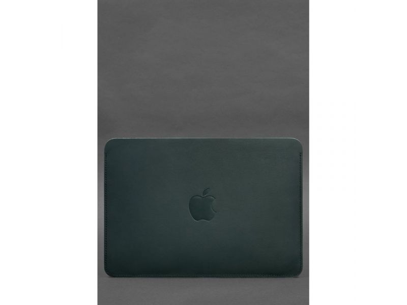 Кожаный чехол для MacBook Air 15-inch (2023) Зеленый, фото 1
