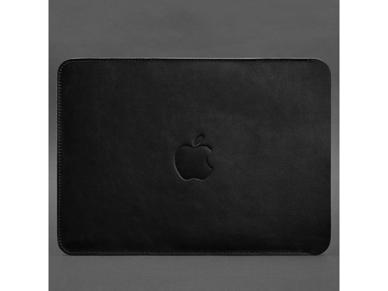 Кожаный чехол для MacBook Air 15-inch (2023) Черный, фото 5