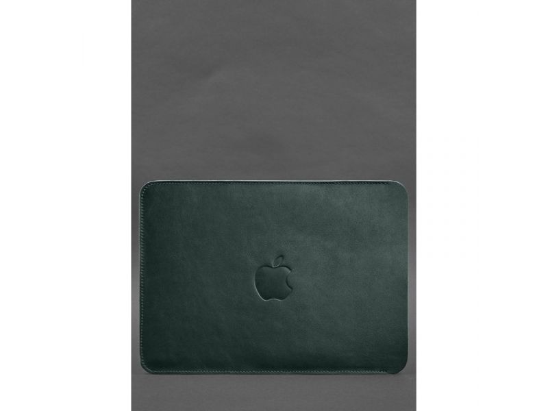 Кожаный чехол для MacBook Air 15-inch (2023) Зеленый, фото 3