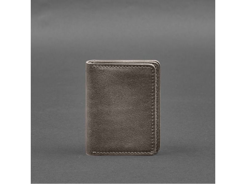 Кожаная обложка для водительского удостоверения, ID и пластиковых карт 2.0 темно-бежевый, фото 8