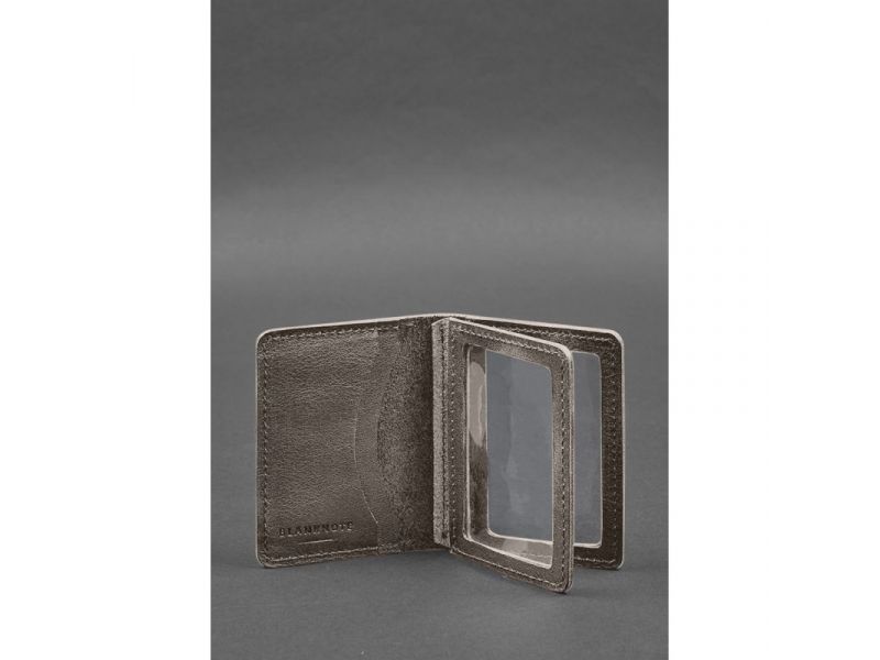 Кожаная обложка для водительского удостоверения, ID и пластиковых карт 2.0 темно-бежевый, фото 2