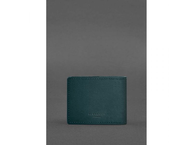 Кожаная обложка для удостоверения инвалида войны зеленая, фото 3