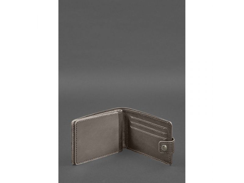 Кожаная обложка-портмоне для удостоверения участника боевых действий (УБД) Темно-бежевая, фото 3