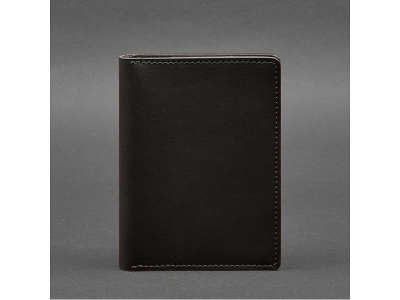 Кожаная обложка-органайзер для документов 6.1 темно-коричневый краст, фото 7