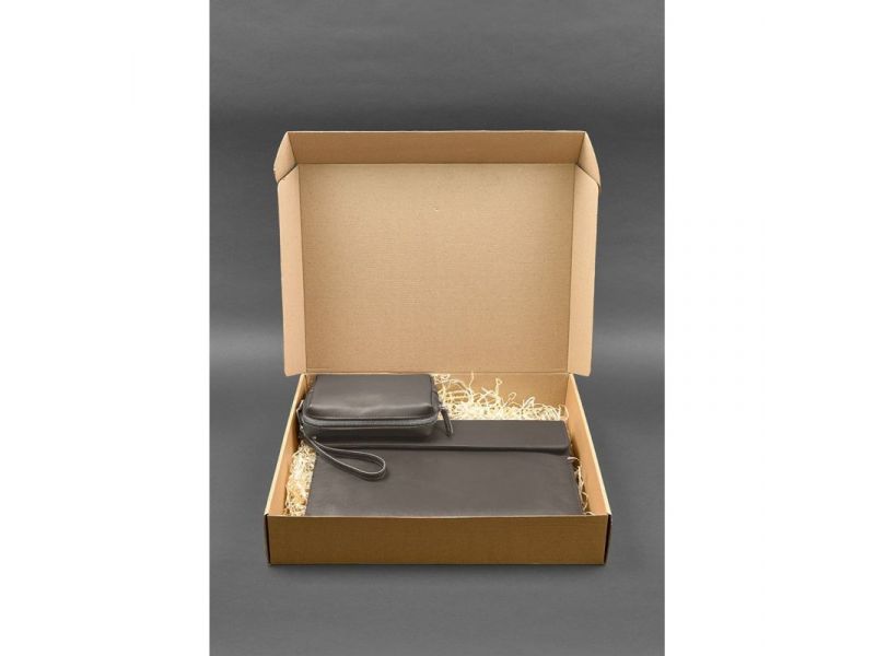 Кожаный набор Мобильный Универсальный темно-бежевый, фото 3