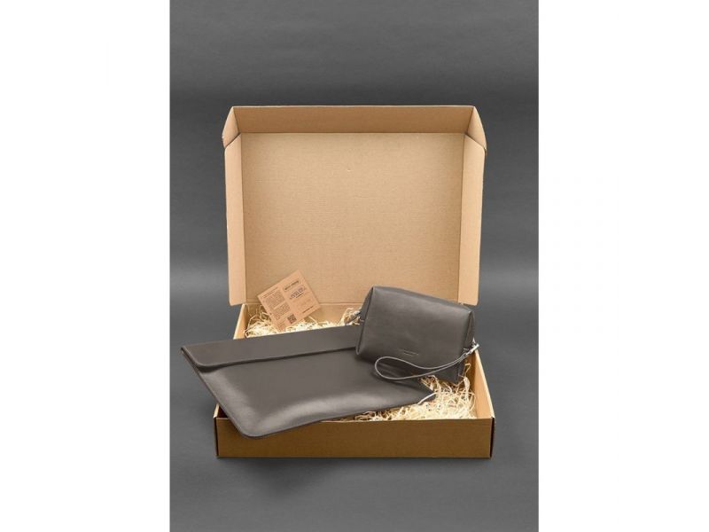 Кожаный набор Мобильный Универсальный темно-бежевый, фото 4