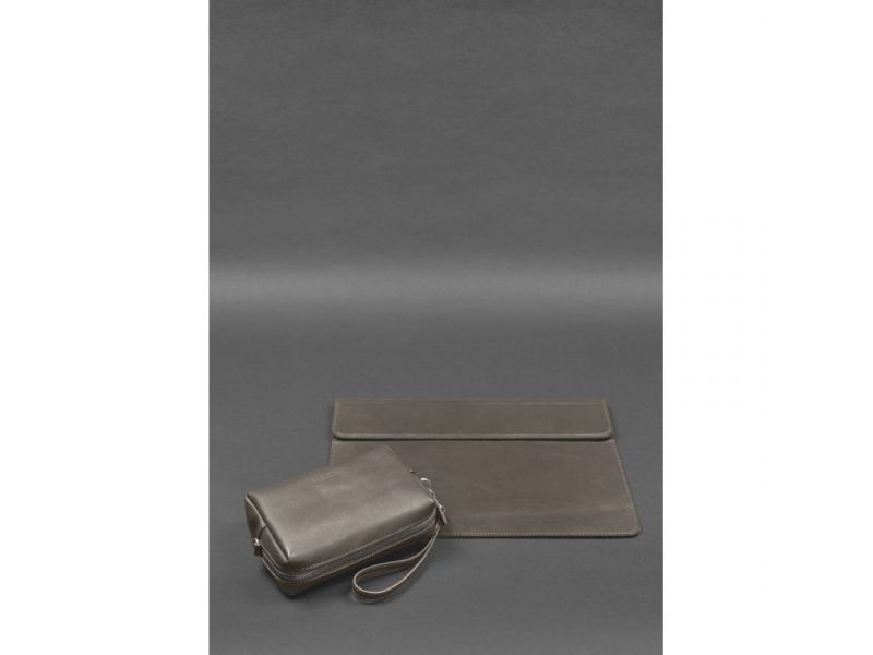 Кожаный набор Мобильный Универсальный темно-бежевый, фото 1