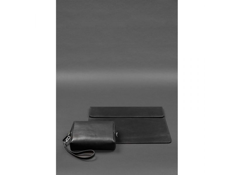 Кожаный набор Мобильный Универсальный черный, фото 5