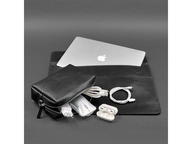 Кожаный набор Мобильный Универсальный черный, фото 6