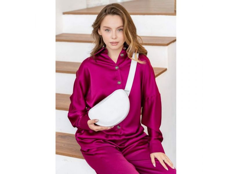 Поясная сумка Ada белый флотар, фото 2