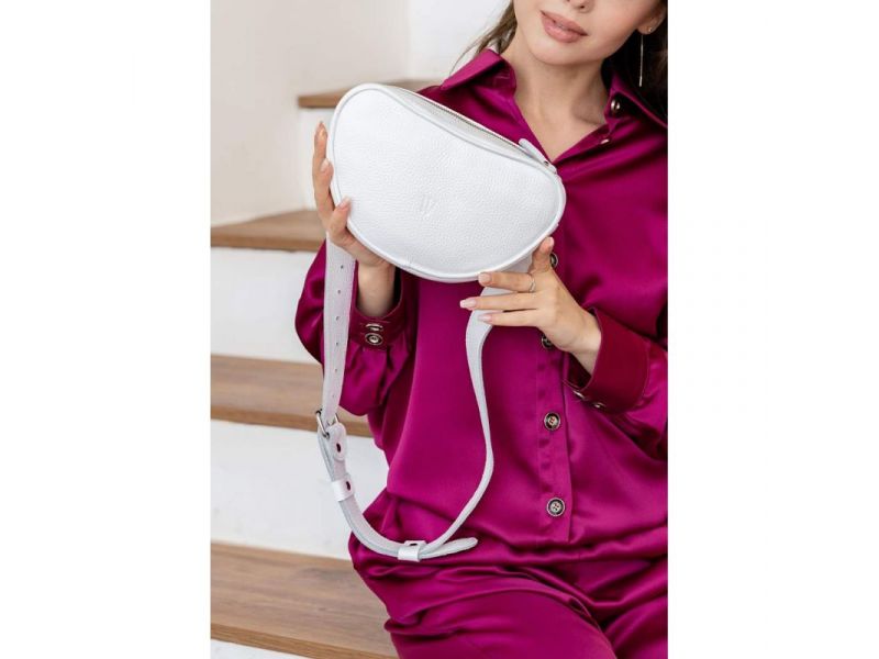 Поясная сумка Ada белый флотар, фото 4