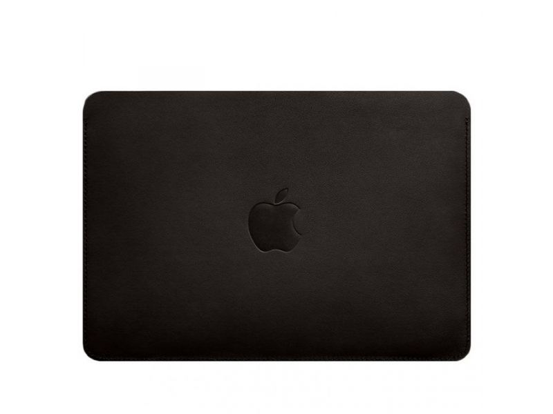 Кожаный чехол для MacBook Air 15-inch (2023) Темно-коричневый, фото 6