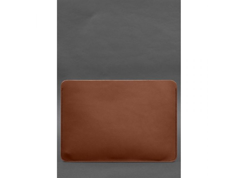Кожаный чехол для MacBook Air 15-inch (2023) Светло-коричневый, фото 2